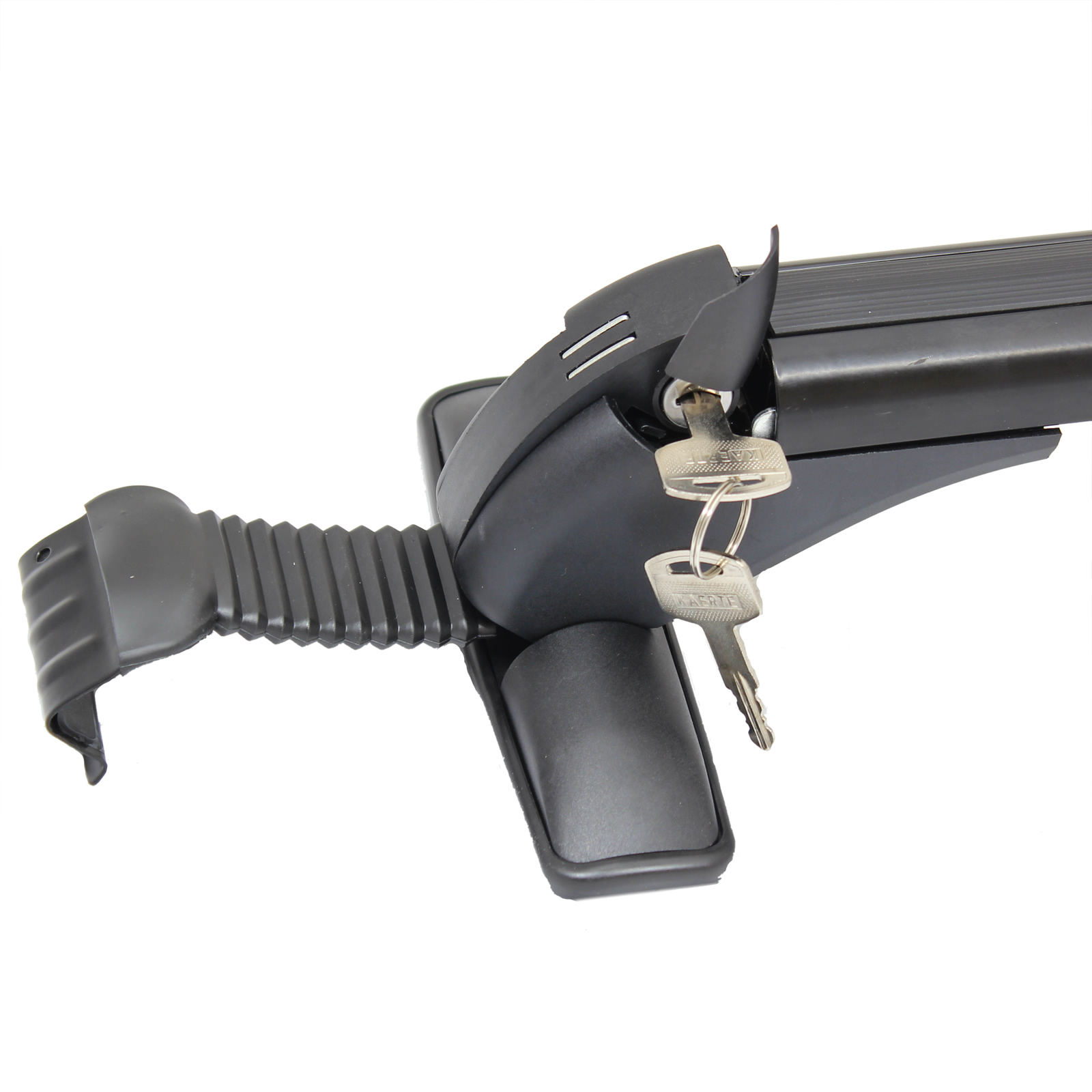 UNIVERSAL ANTI THEFT CAR ROOF BARS FOR CARS WITHOUT RAILS LOCKING